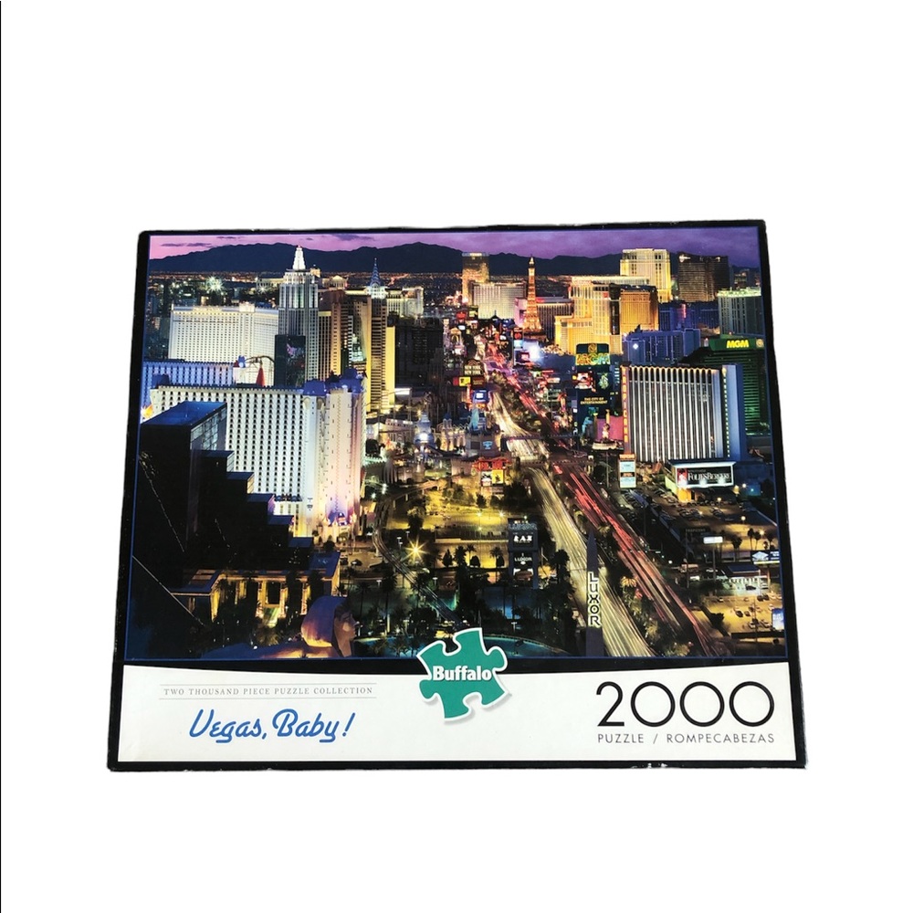 Buffalo Games 2000-Piece “Vegas, Baby!” Puzzle